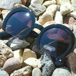 Black Round Eye Sunglasses